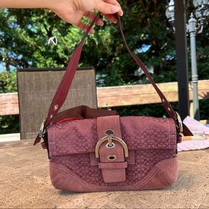 Coach Pink Shoulder Bag